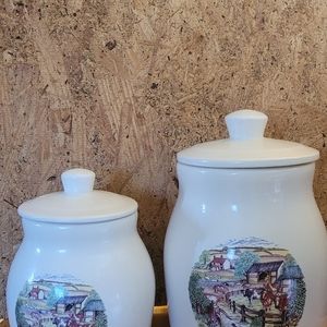 🌟Vintage Country Design Duo Canister Set